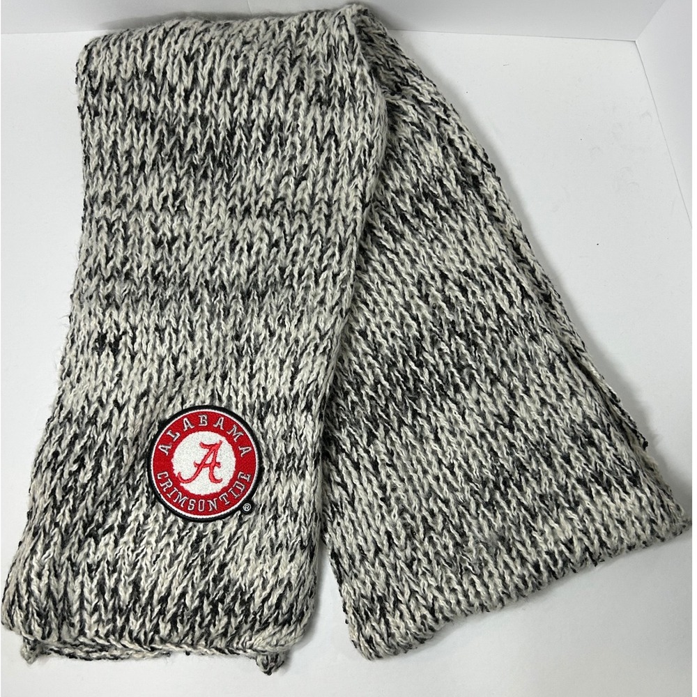 Little Earth Productions Alabama Crimson Tide Knit Scarf NCAA College Fan 77"x9"